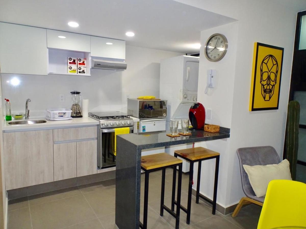 メキシコシティDowntown Depto Con Terraza Privadaアパートメント エクステリア 写真