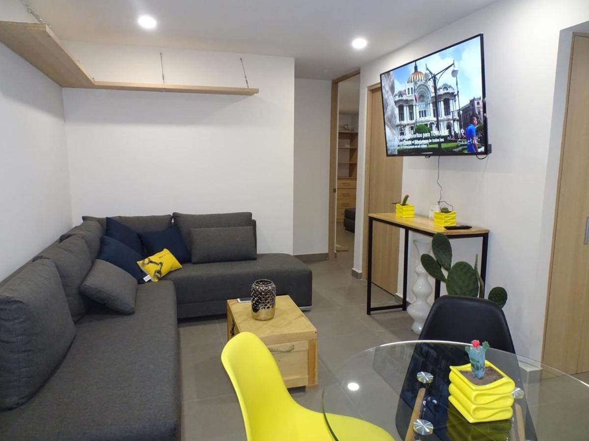 メキシコシティDowntown Depto Con Terraza Privadaアパートメント エクステリア 写真