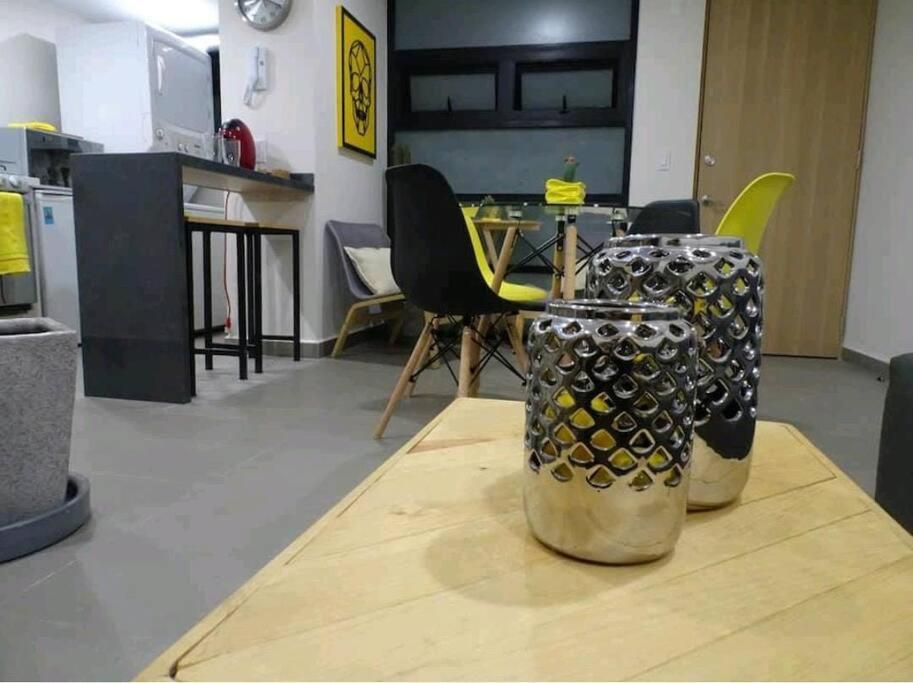 メキシコシティDowntown Depto Con Terraza Privadaアパートメント エクステリア 写真
