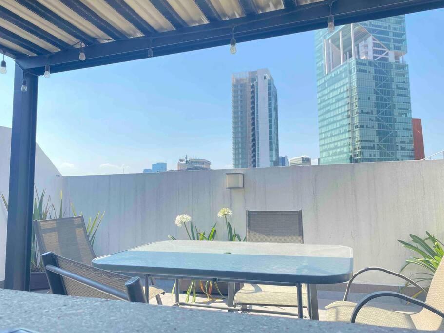 メキシコシティDowntown Depto Con Terraza Privadaアパートメント エクステリア 写真