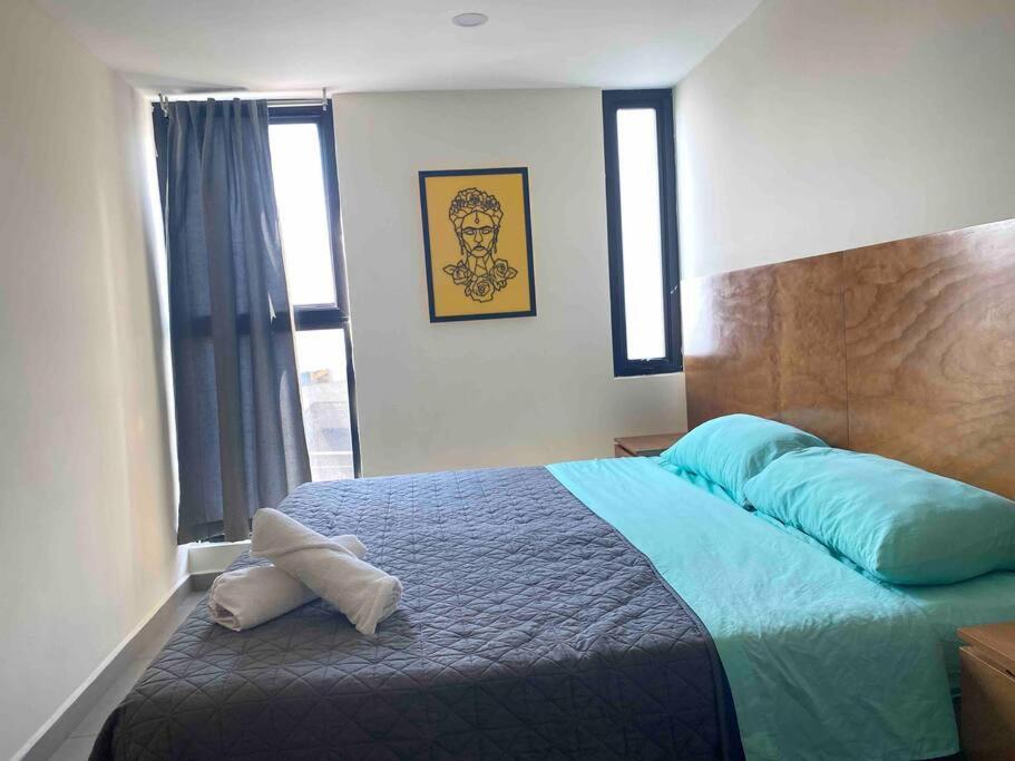 メキシコシティDowntown Depto Con Terraza Privadaアパートメント エクステリア 写真