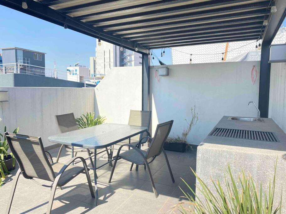 メキシコシティDowntown Depto Con Terraza Privadaアパートメント エクステリア 写真