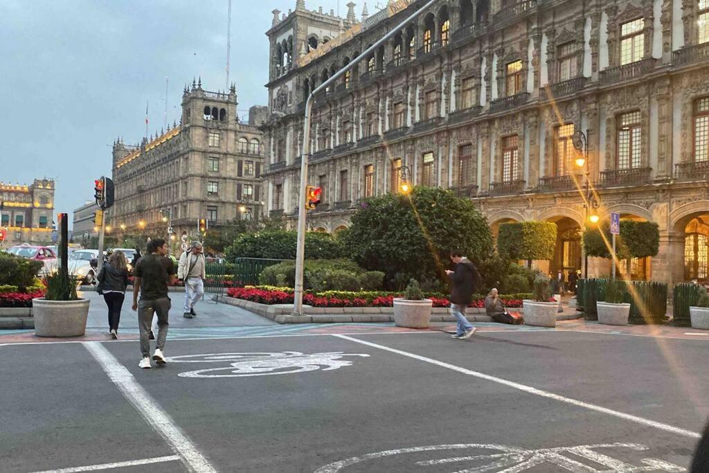 メキシコシティDowntown Depto Con Terraza Privadaアパートメント エクステリア 写真