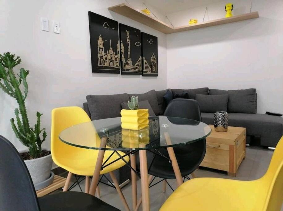 メキシコシティDowntown Depto Con Terraza Privadaアパートメント エクステリア 写真