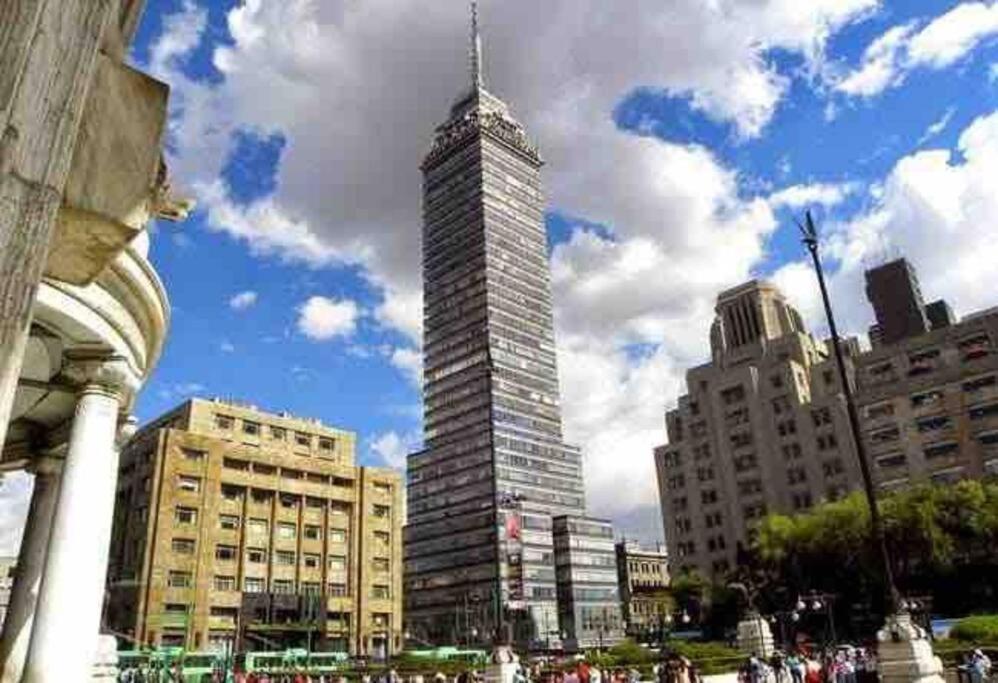 メキシコシティDowntown Depto Con Terraza Privadaアパートメント エクステリア 写真